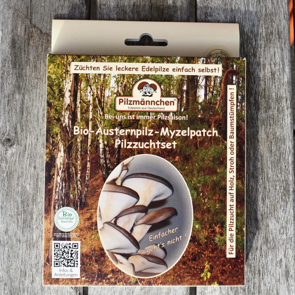 Austernpilz-Myzelpatch Pilzzuchtset 3 Austernpilz-Myzelpatch Pilzzuchtset