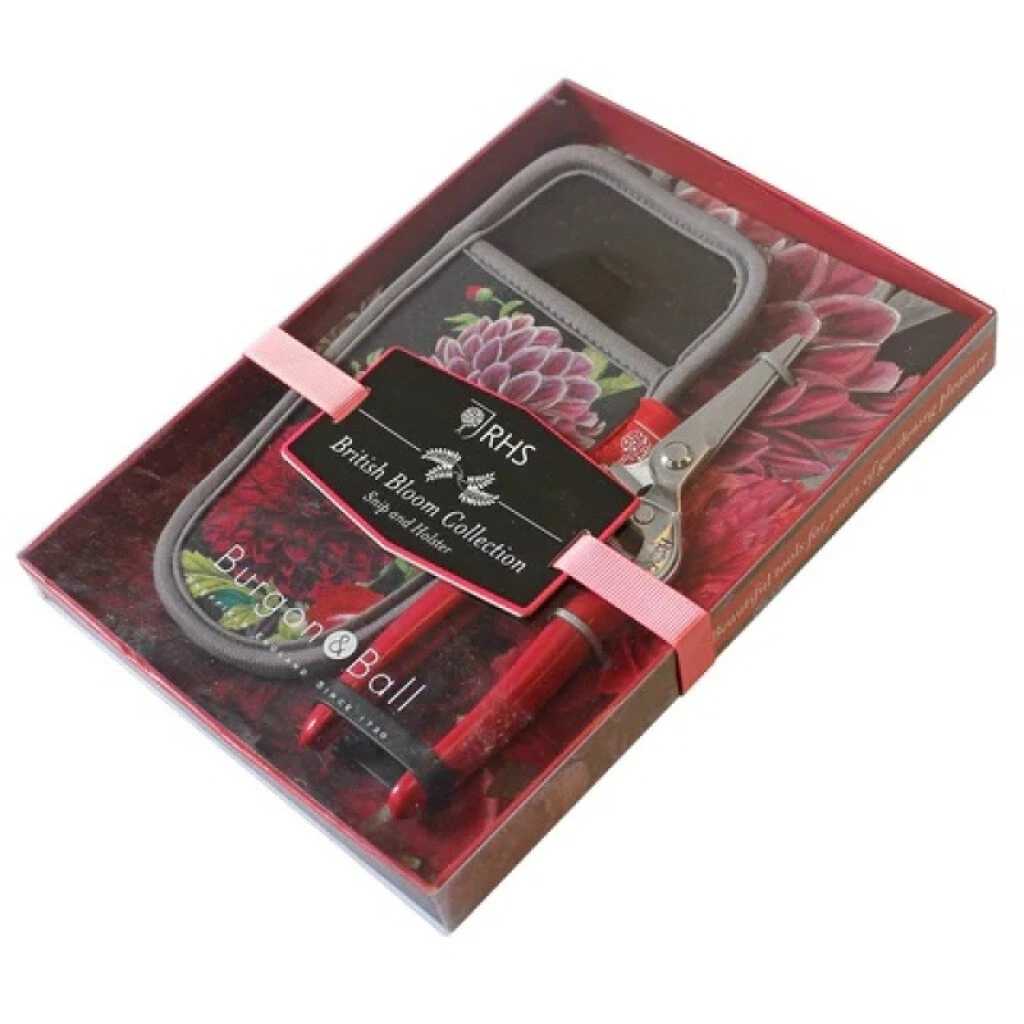 Blumenschere Mit Haltertasche British Bloom 4 Blumenschere Mit Haltertasche British Bloom – Bild 2