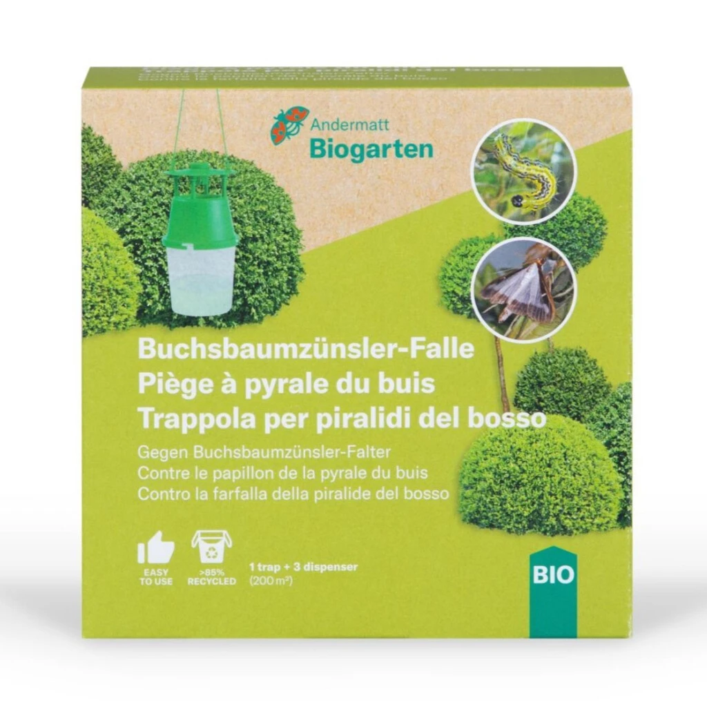 Buchsbaumzünsler-Falle Mit 3 Dispensern 3 Buchsbaumzünsler-Falle Mit 3 Dispensern