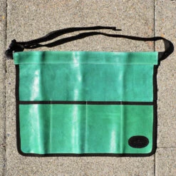Gartenschürze Traditionell -Saemereien gartenschuerze leder gruen7