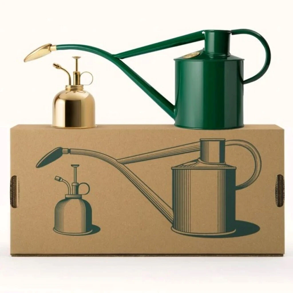 Haws Giesskanne & Sprüher Set - Metall 3 Haws Giesskanne & Sprüher Set - Metall