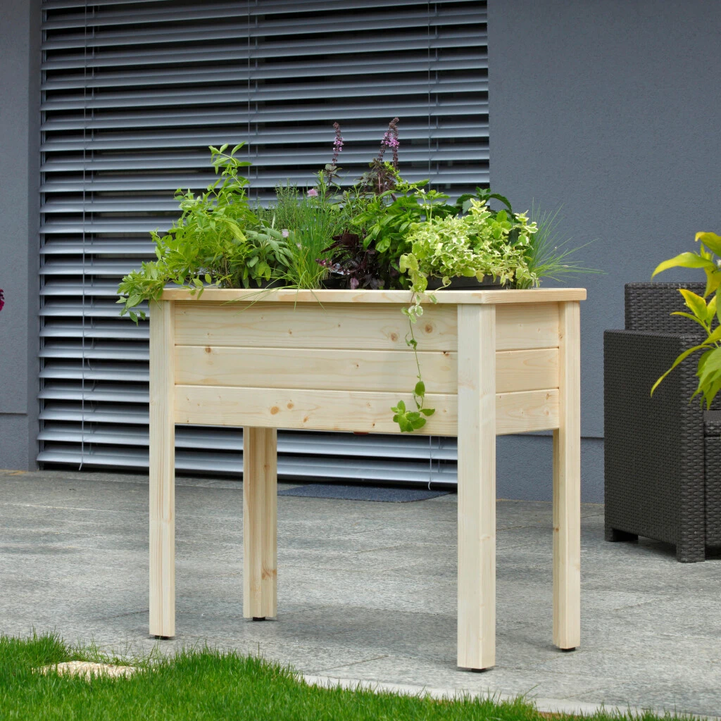 Kräuterhochbeet Fichte 3 Kräuterhochbeet Fichte