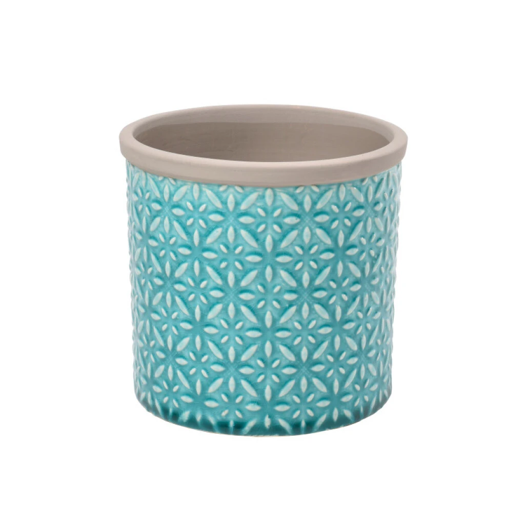 Pflanztopf 'Tuscany' Blau Burgon & Ball 3 Pflanztopf 'Tuscany' Blau Burgon & Ball