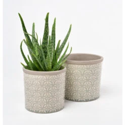 Pflanztopf 'Tuscany' Grau Burgon & Ball