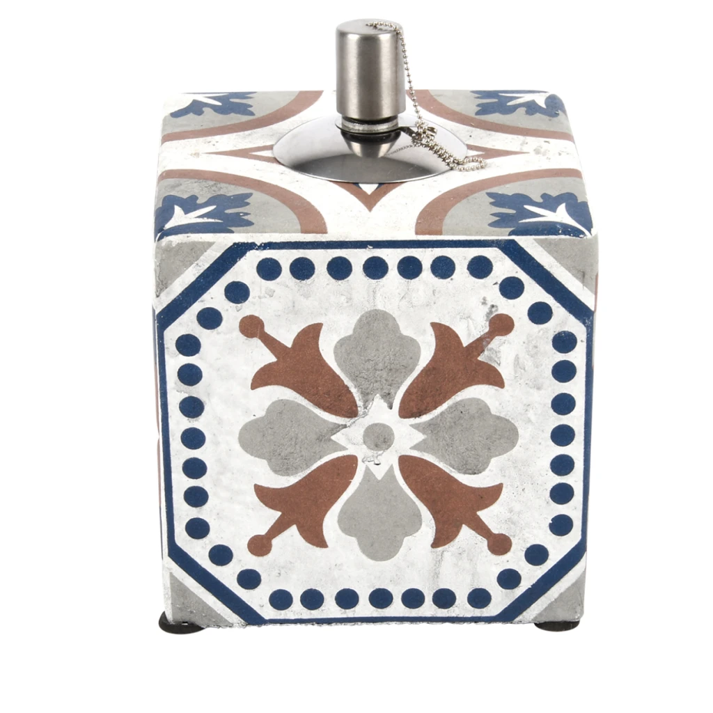 ESSCHERT DESIGN Portugiesische Kacheln Öllampe 7 ESSCHERT DESIGN Portugiesische Kacheln Öllampe – Bild 5