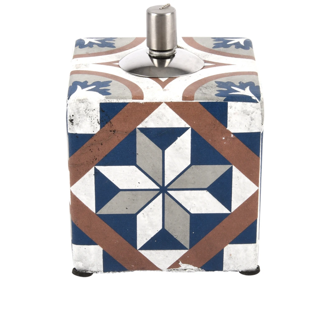 ESSCHERT DESIGN Portugiesische Kacheln Öllampe 8 ESSCHERT DESIGN Portugiesische Kacheln Öllampe – Bild 6