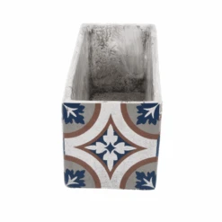 ESSCHERT DESIGN Portugiesischer Kacheln Blumenkasten -Saemereien portugiesischer kacheln blumenkasten5