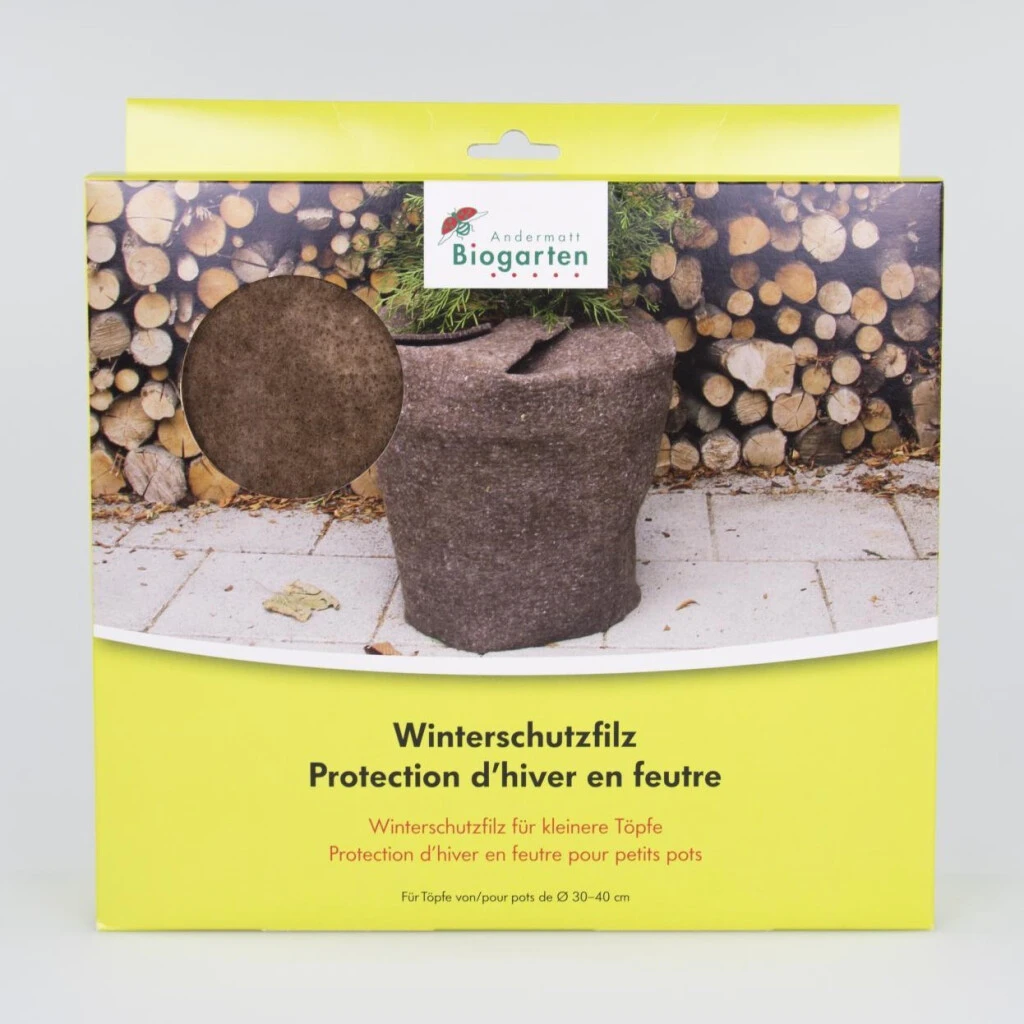 Winterschutzfilz Klein (für Töpfe Von 30-40 Cm) 3 Winterschutzfilz Klein (für Töpfe Von 30-40 Cm)